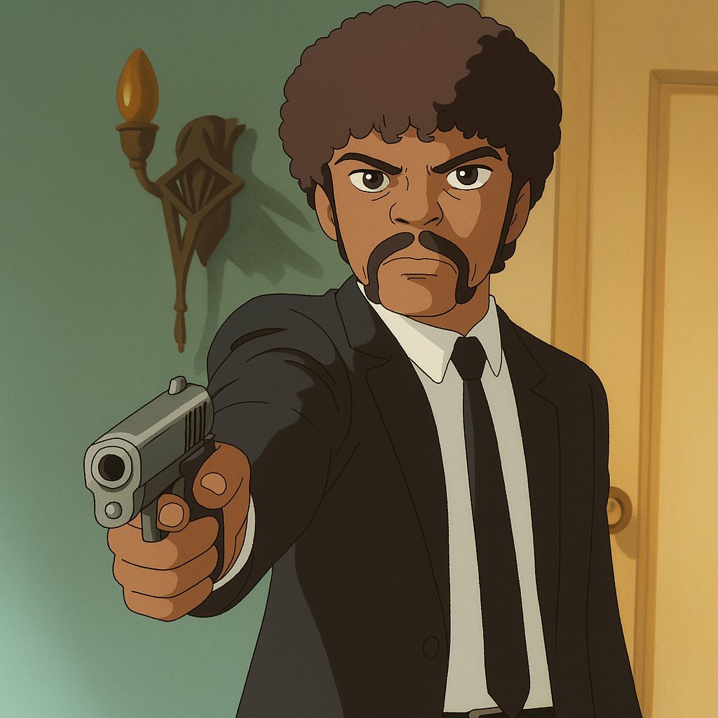 Ghibli Pulp Fiction